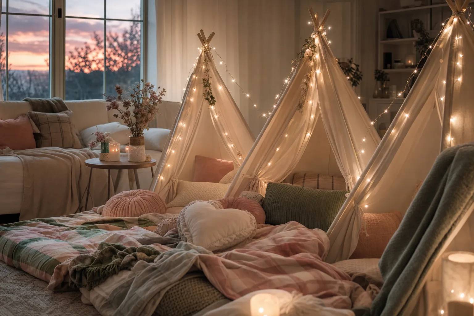 Organiser une soirée pyjama inoubliable : idées, jeux et déco